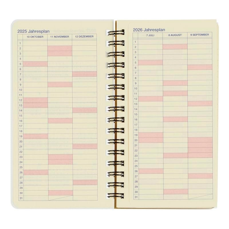 Delphonics Notebook, 2026 Version, Starts October 2025, Om Slim Schedule