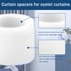 20 Pack Curtain Spacers, curtain Spacers for Eyelet Curtains- Durable