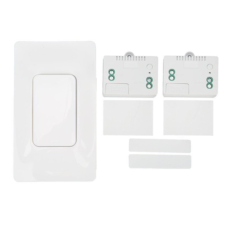 Wireless Light Switch Kit Self Powered 433MHZ Remote Control Waterproof