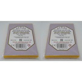 docsmagic.de Double Mat Card Sleeves Standard – Black Blue Green Red White Yellow Mint Pink Purple Orange Light PKM MTG
