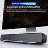 Soundbar Mini Speaker Stereo Subwoofer Bass Surround Sound Box Wired