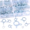 Hilitchi 135-Pcs Double Wire Fuel Line Hose Tube Spring Clips