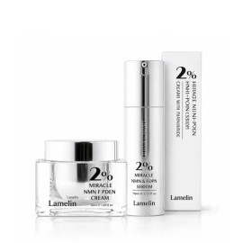 Kit Duo Lamelin Rutina Coreana Revitalif PDRN ADN de Salmon + NMN | Serum 30ml Crema 50gr Antiaging Reafirmante Con Peptidos Glow Glass Skin Rejuvenec