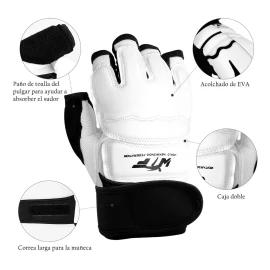 Getrich Guantes Boxeo De Medio Dedo/guantes Entrenamiento De Boxeo