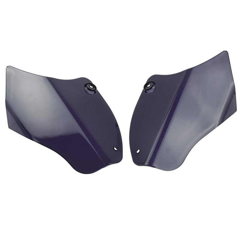 HDBUBALUS Motorcycle Air Heat Deflector Reflective Saddle Shields Fit for