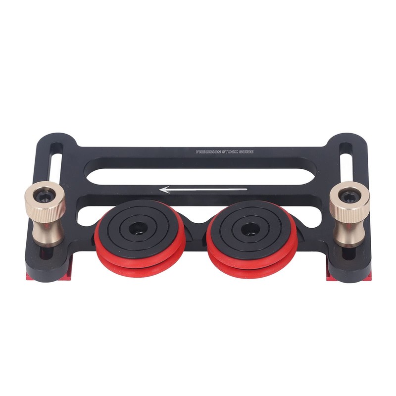 Double Wheel Bearing Roller Guiding Table Saw Roller Woodworking Aluminum