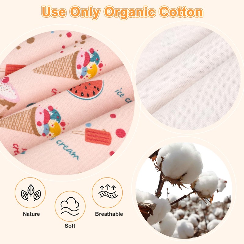 MooMoo Baby Leakproof Diaper Pants for Potty Training 2 Packs