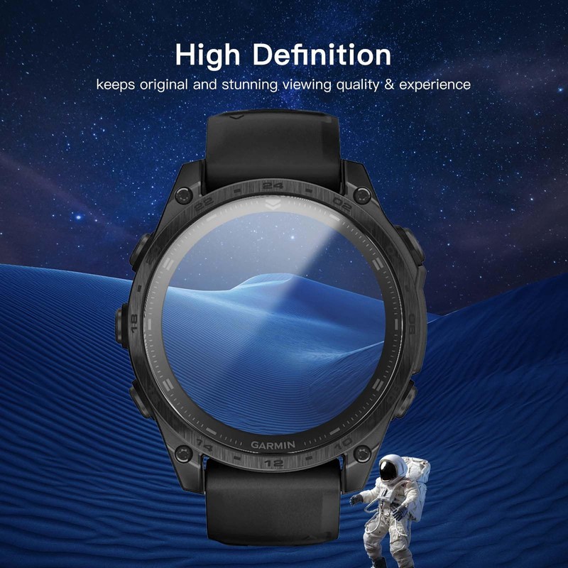4 Pack Screen Protector for Garmin tactix 8 47mm, 9H