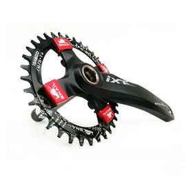 CYSKY 32T Narrow Wide Chainring 104 BCD Bike Single Chainring with 9 10 11 Speed for Road Bike Mountain Bike BMX MTB (32T)