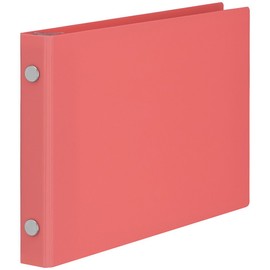 Maruman FM61-08 Loose Leaf Binder, Mini Size, Into One 5 Holes, Pink