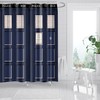 Boyouth Police Box Door Pattern Digital Print Bath Shower Curtains