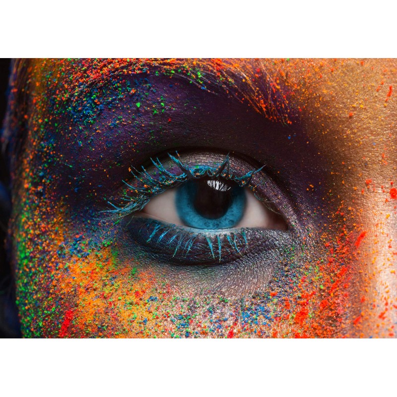 PISTENKUH Puzzle Creative Edition 1000 Pieces Eye with Stylish Makeup