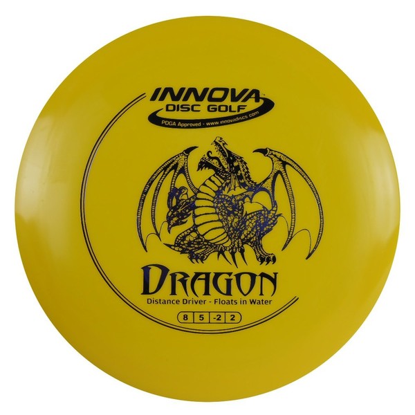 INNOVA DX Dragon Distance Driver Golf Disc [Colors May Vary] - 151-159g