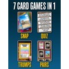 100 PICS SMART CARDS Landmarks, 7 games in 1, Pairs,