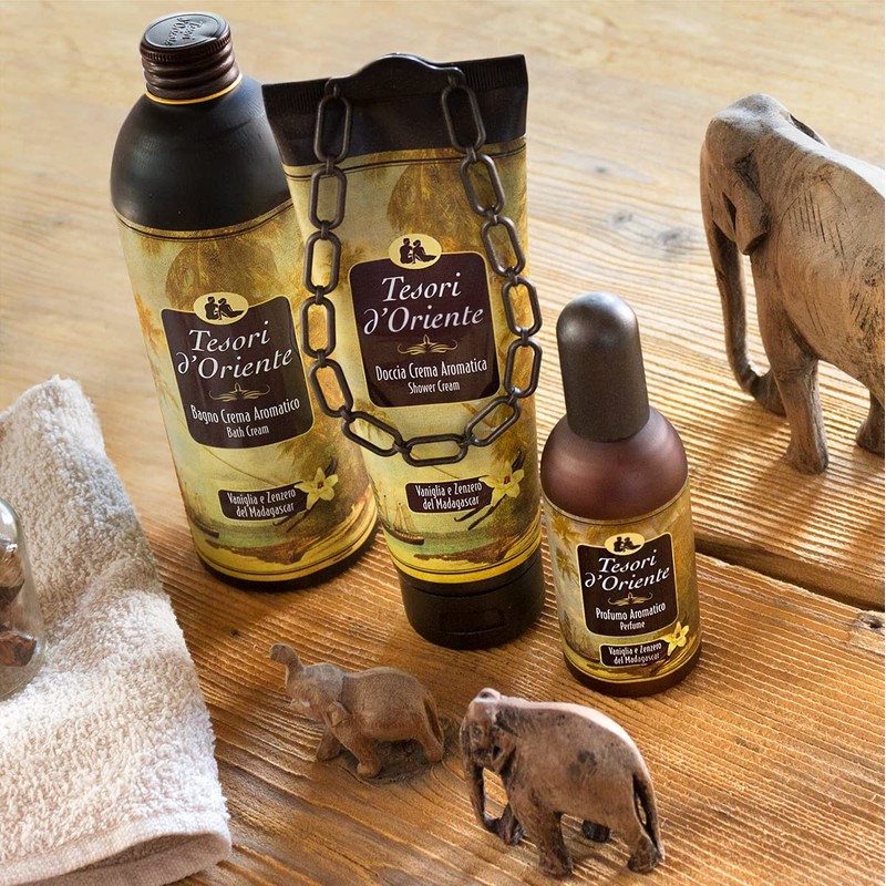 TESORI D'ORIENTE Bagno 500 Vaniglia&Zenz Bagnoschiuma e saponi per il