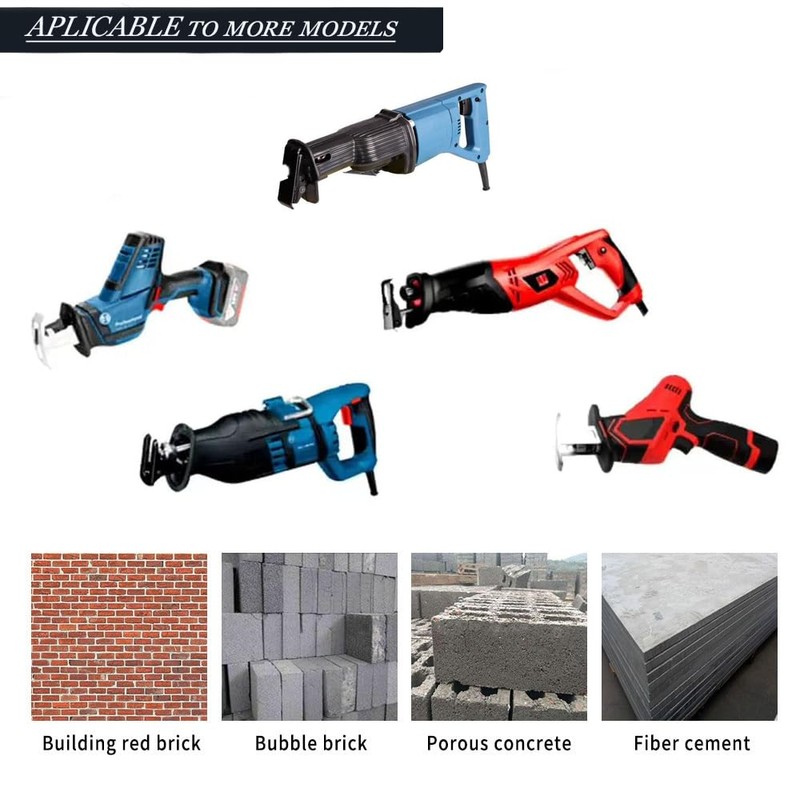 JUXINE Jigsaw Blade, Carbide Reciprocating Saw Blade, Wood Stone Saw