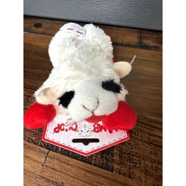 Multipet NEW MULTIPET SOFT PLUSH 6.5" LAMB CHOP DOG TOY SQUEAKER