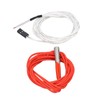 6Pcs Thermistor Wires with Terminal 6Pcs Heating Rods 3D Printer