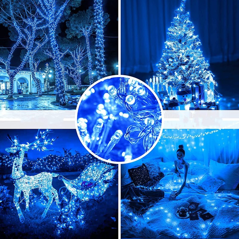 DOSYU Series de Luces Navideñas 25M, 500 Luces LED con