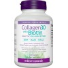 Webber Naturals Collagen 30 Biotin Supplement 120 Count Reduces Deep