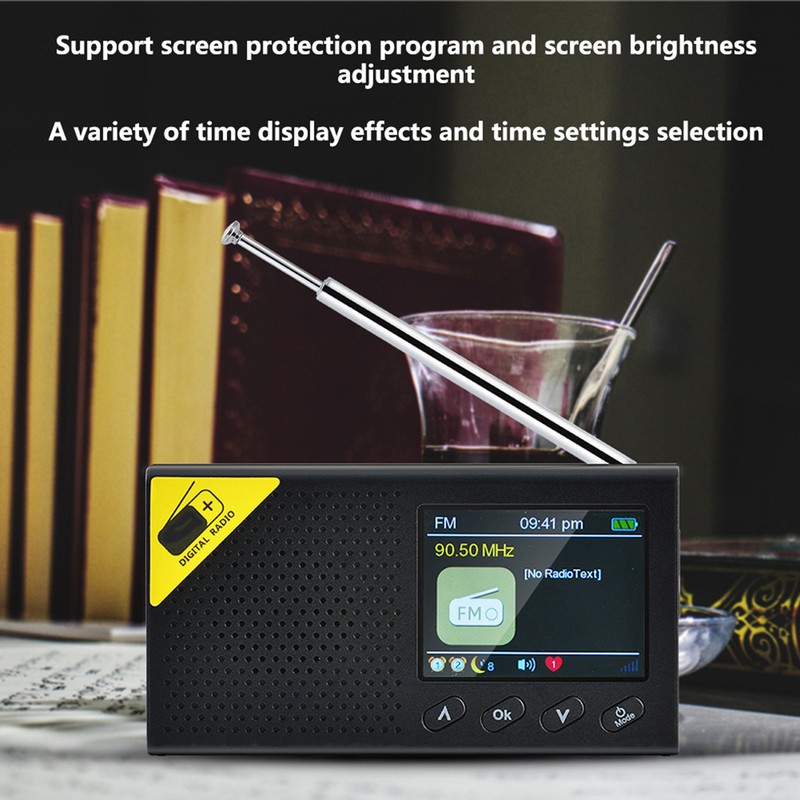 Portable Home Using Digital Radio for DAB 2.4 Inch LCD