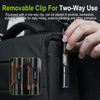 HOSONIC HD10 Rechargeable Tactical Flashlight, Small Flashlights Powerful with Clip,
