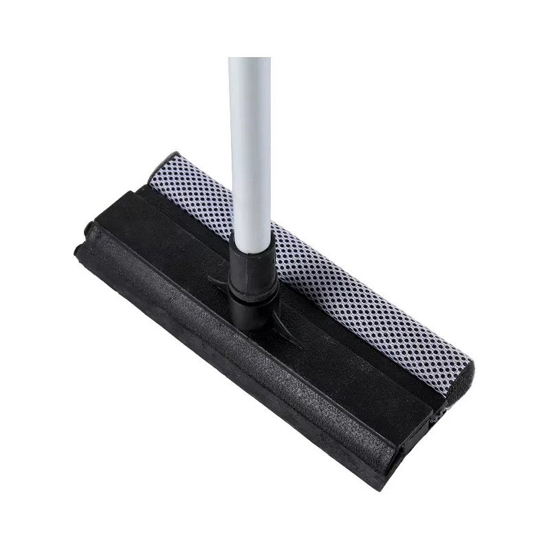 Plasticocina Jalador Limpiavidrios Con Esponja Extensible 2pzs + Regalo