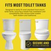 Qualihome Front Mount Toilet Handle, Universal Toilet Flush Handle, Elegant