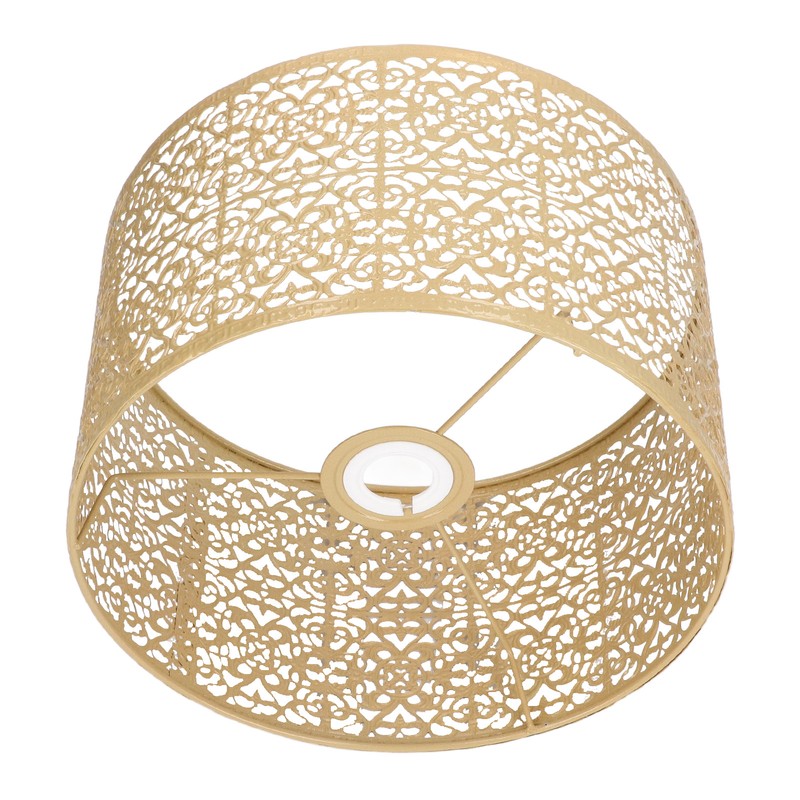 Lamp Shade Hollow Out Metal Lampshade E27 E14 Universal Use