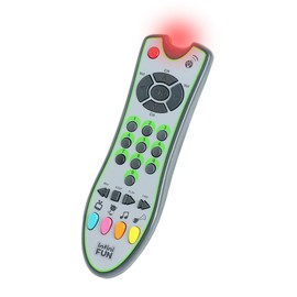 Infini Fun My First Remote Control - Imitation Game for Kids, Toy TV Remote for Imaginative Play - Ultra-Realistic Pretend Kids Play Set, Fake Remote, Discover Colours & Sounds - For Ages 12 Months +