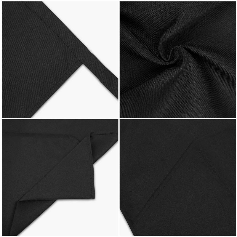 tsmyp Hip pouch apron Black Waitress Waiter Server Short Aprons
