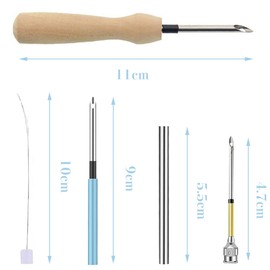 needle punch needle embroidery needle embroidery sewing punch needle cross stitch thread guide embroidery set knitting tools weaving tools sewing tools craft DIY