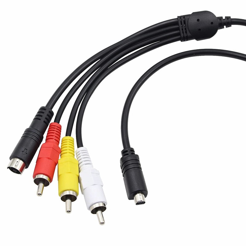 GONOLOWAY VMC-15FS Replacement AV A/V TV Video Cable VMC-30FS 10Pin