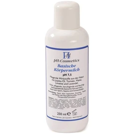 Basic Body Milk pH 7.5, Body Lotion Cream After Basic Bath, pH Cosmetics, 250 ml