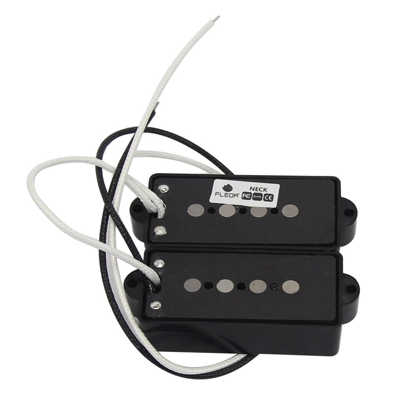 FLEOR Alnico 5 PB Bass Pickups Humbucker Pickup for 4