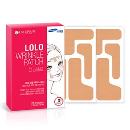Loroskini nasolabial patch 20+1 pack (2 packs) Deep wrinkles between the eyebrows, face, forehead, under the eyes, 30+3 packs / 로로스키니 팔자 패치 20+1팩(2입) 미간 깊은 주름 페이스 이마 눈밑 눈가 , 30+3팩