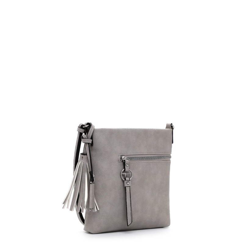 Tamaris TAS Nele 32809 Women's Shoulder Bag Plain, Lightgrey, Unit
