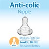 Dr. Brown's 2 Pack Natural Flow Preemie pezón estándar, Nivel