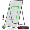 Zdgao Volleyball Rebounder Net - 4x7ft Volleyball Rebounder with Bungee