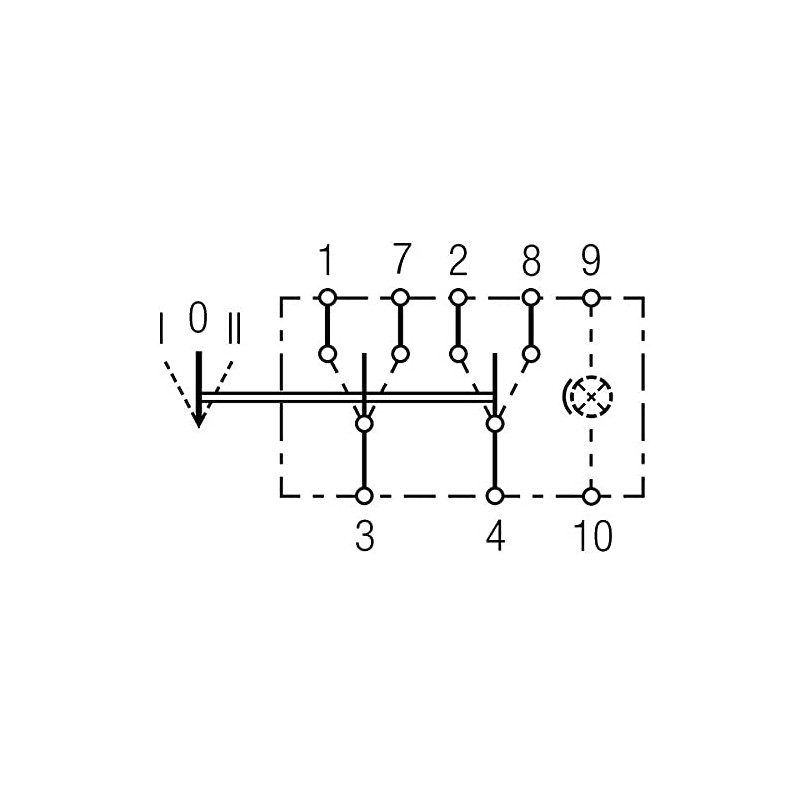 HELLA 6FH 007 832-151 Switch - Flip Switch Control -