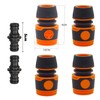 SRTSTR Quick Hose Extension, Garden Hose Repair Kit - For