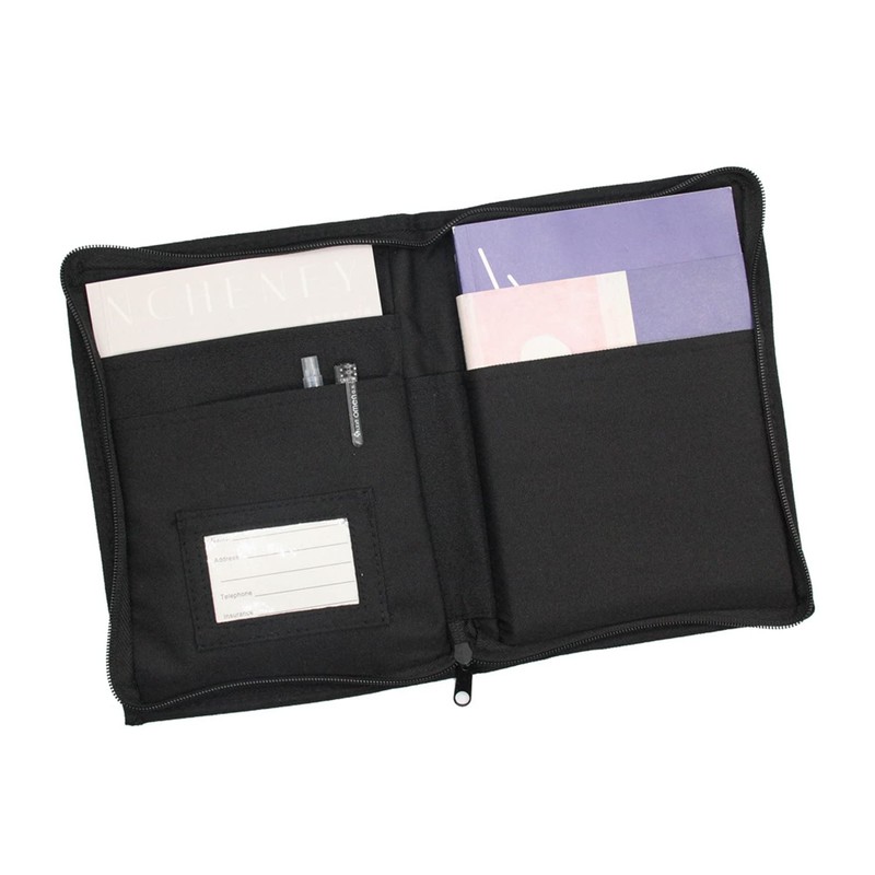 Exqufood 2X Universal Glove Box Organizer Storage Holder for Manuals