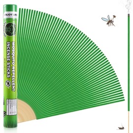 FernBliss Mosquito Repellent Incense Sticks - 60 Plant-Based Citronella Incense Sticks for Backyard, Travel, Camping, Indoors, and Outdoor Patio