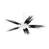 Lightning Black - Ceiling Fan Skin Kit fits most 42