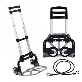 Foldable Aluminum Two-Wheel Hand Cart Trolley