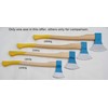 Biber Muller Beaver-Axe Broad bit Felling 1000g,3.45 Pound-Blue line-Ash Handle-Forged