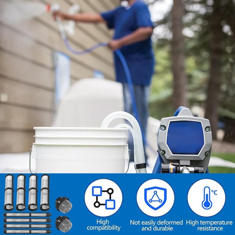 Hopbucan Airless Filter Kit Filter Strainer Set for Tool Compatible