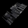 Pomade Barber Shop Parting Comb Combo 10 Piece Set Ax Comb Dyeing / 포마드 바버샵 가르마 빗 콤보 10종 세트 도끼빗 염색