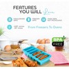 1/2 Cup Silicone Freezer Tray With Lid - Silicone Freezer