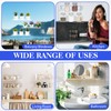 Reallnaive 3 Pack 12 Inch Window Suction Cup Shelf for